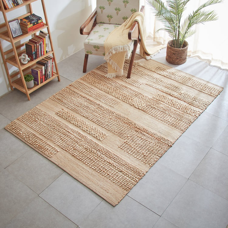 Natura Jute Woven Carpet - 210x150cm