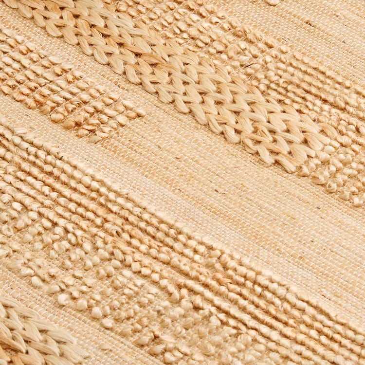 Natura Jute Woven Carpet - 180x120cm