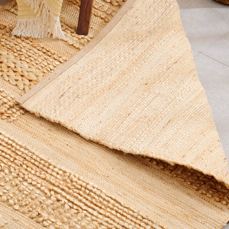 Natura Jute Woven Carpet - 180x120cm