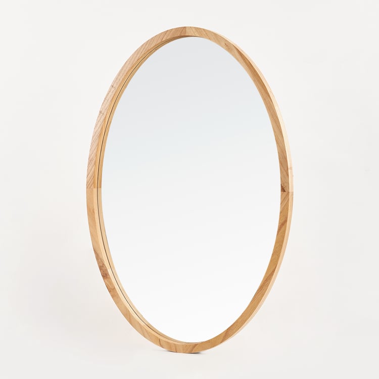 Reflection Spinney Wooden Oval Mirror - 50x75cm