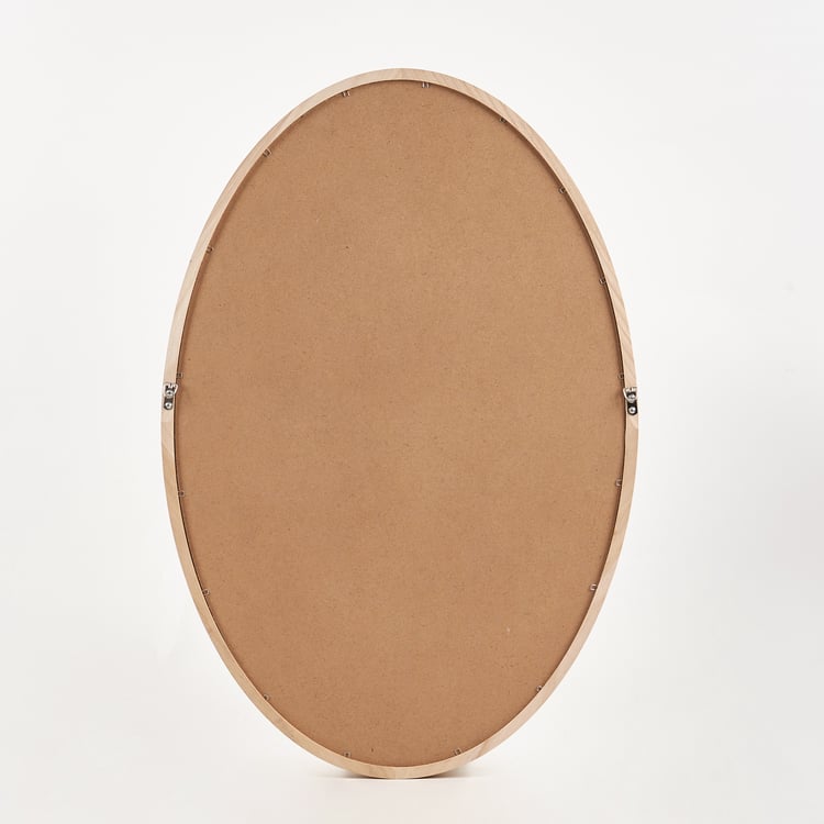 Reflection Spinney Wooden Oval Mirror - 50x75cm