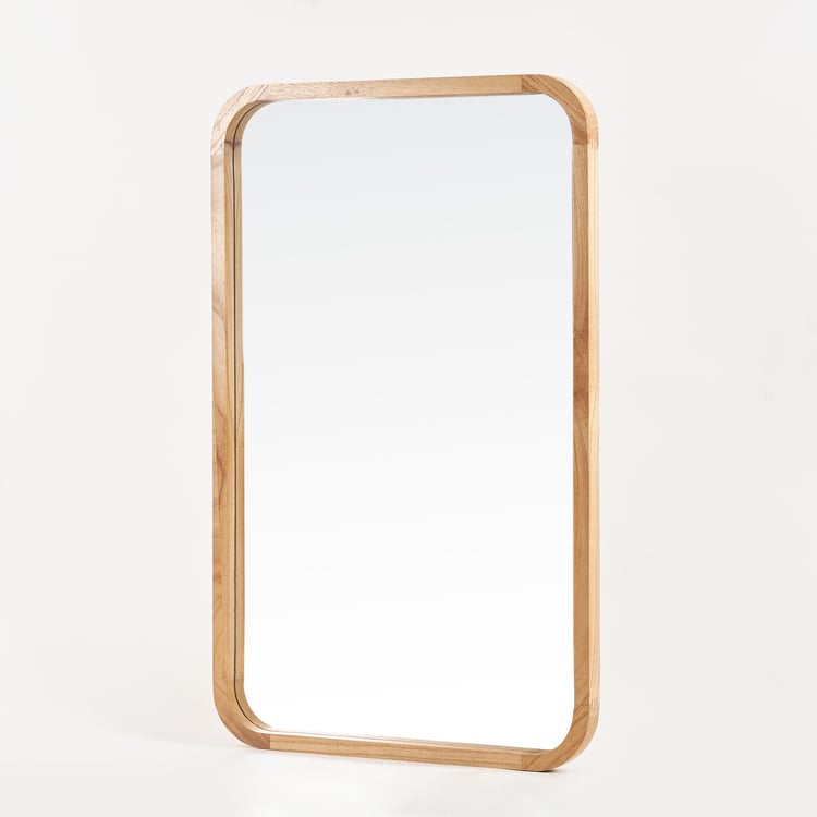 Reflection Spinney Wooden Rectangular Mirror - 50x80cm