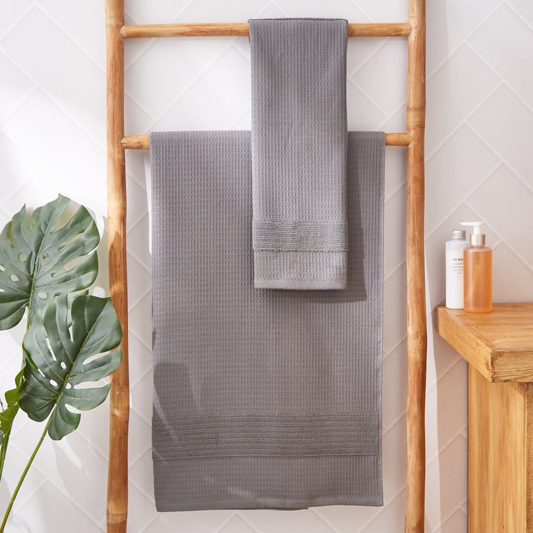 Nova Whisper Waffle Cotton Bath Towel - 140x70cm