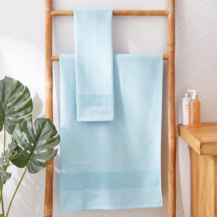 Nova Senorita Waffle Cotton Bath Towel - 140x70cm