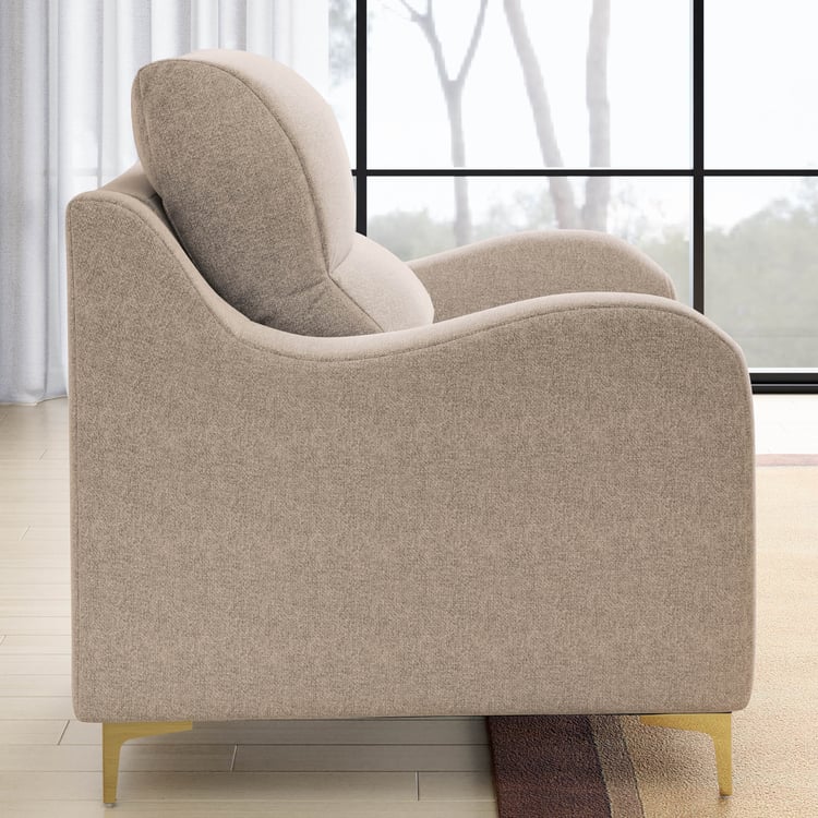 Bianca Fabric 1-Seater Sofa - Customized Furniture