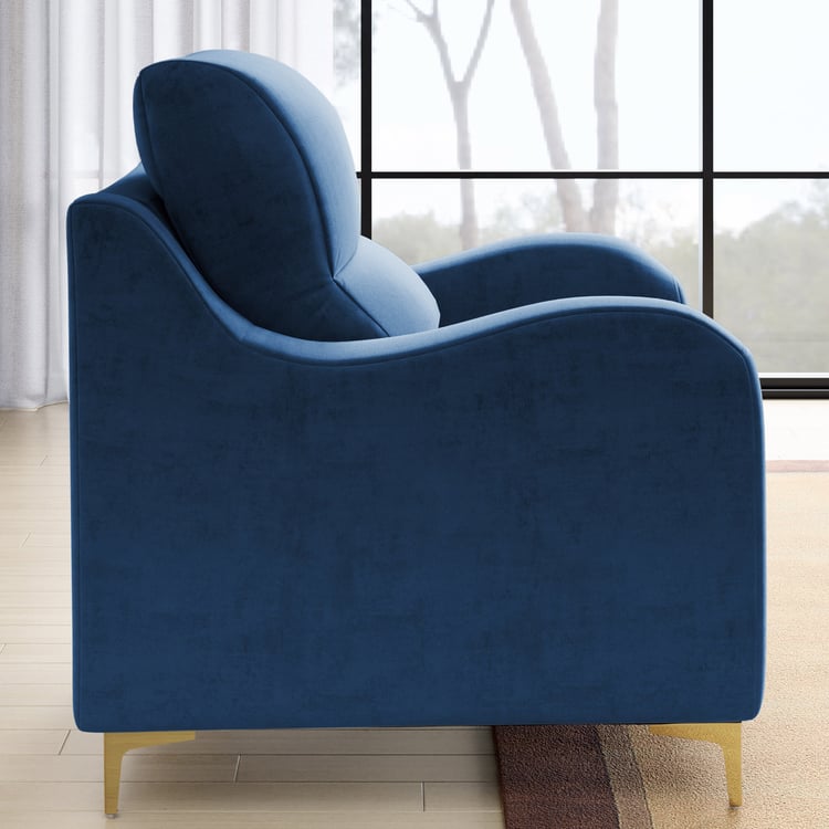 Bianca Velvet 1-Seater Sofa - Customized Furniture