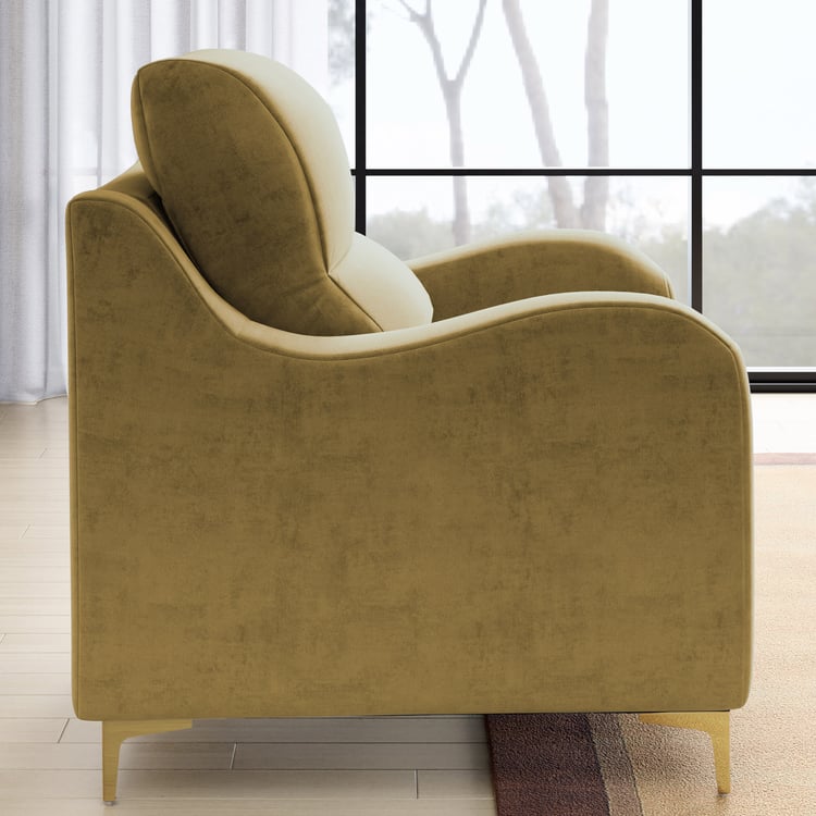 Bianca Velvet 1-Seater Sofa - Customized Furniture