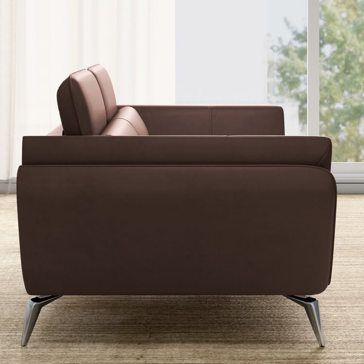 Marcello Half Leather 2-Seater Sofa - Customized Sofa