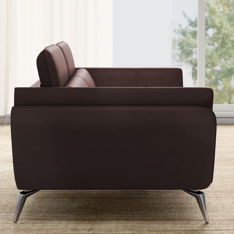 Marcello Half Leather 2-Seater Sofa - Customized Sofa