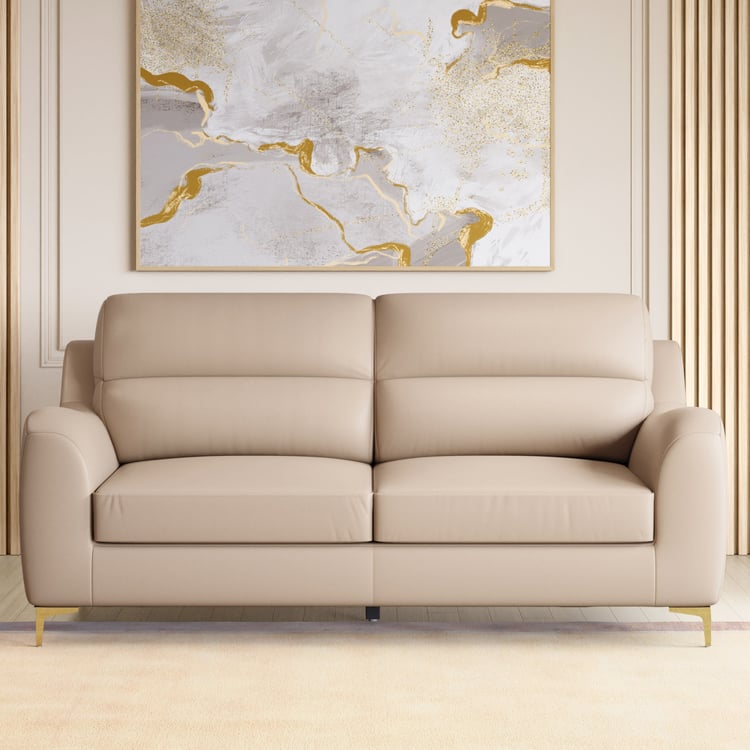 Bianca Faux Leather 3-Seater Sofa - Customized Furniture