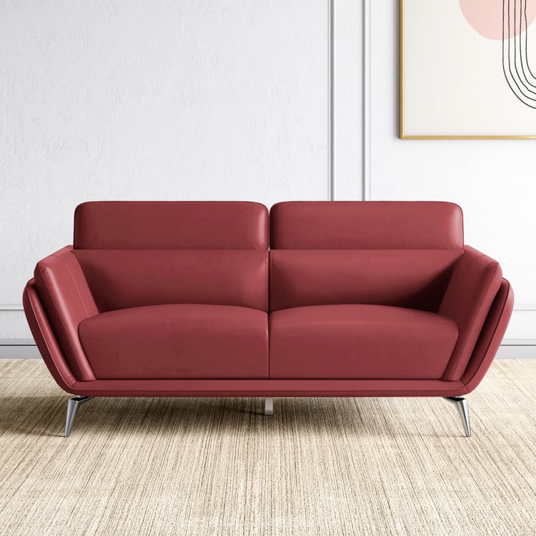 Marcello Half Leather 3-Seater Sofa - Customized Furniture