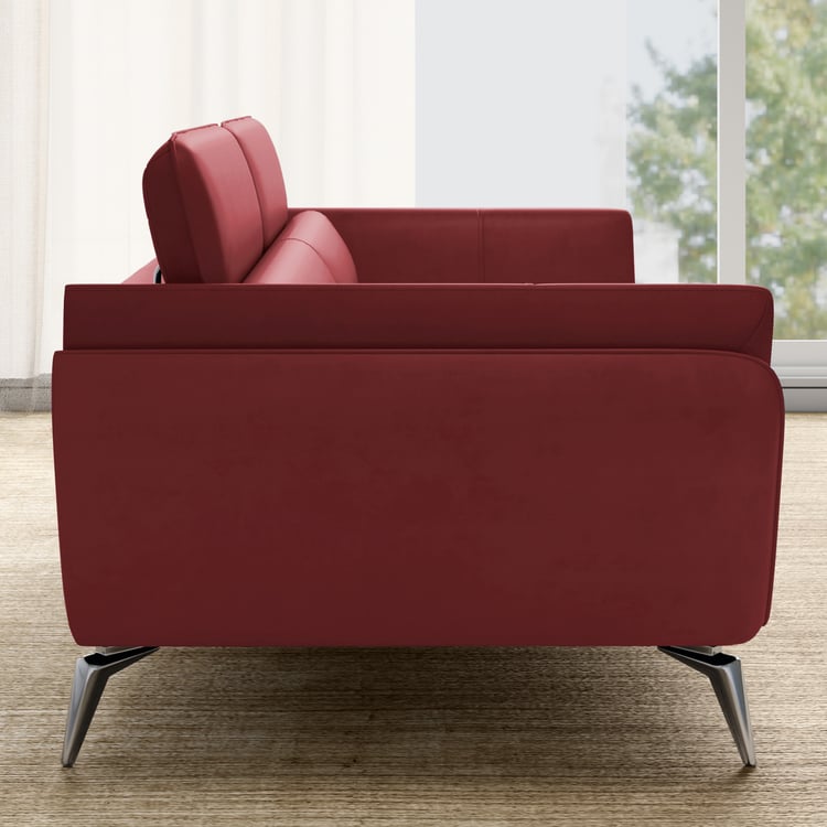 Marcello Half Leather 3-Seater Sofa - Customized Furniture