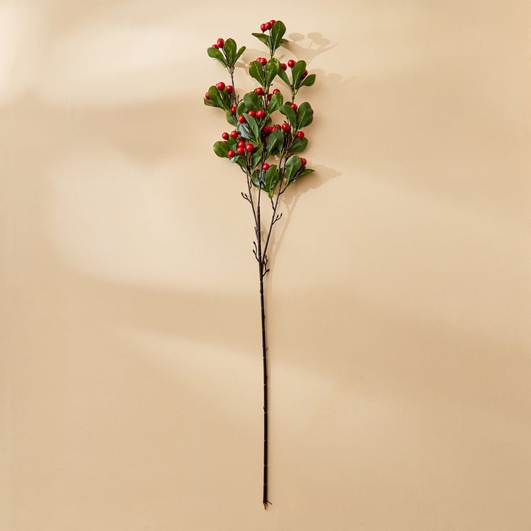 Fiesta Flurry Artificial Cherry with Leaves Stick - 102 cm