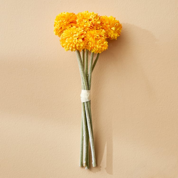 Fiesta Flurry Artificial Chrysanthemum Flower Sticks - 30cm