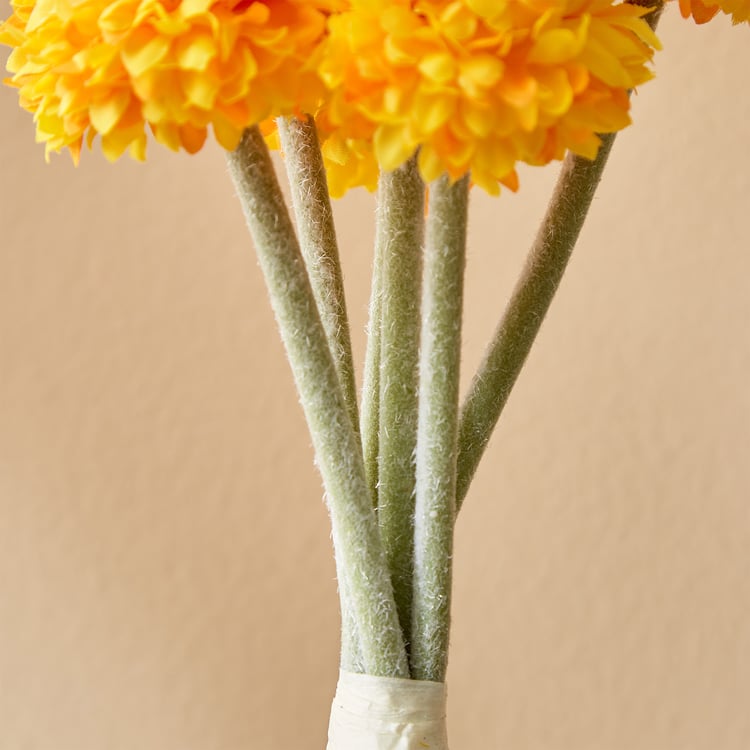 Fiesta Flurry Artificial Chrysanthemum Flower Sticks - 30cm