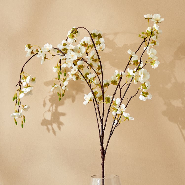 Fiesta Flurry Artificial Drooping Blossom Flower Stick - 115cm