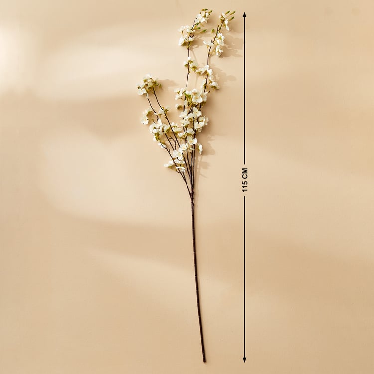 Fiesta Flurry Artificial Drooping Blossom Flower Stick - 115cm