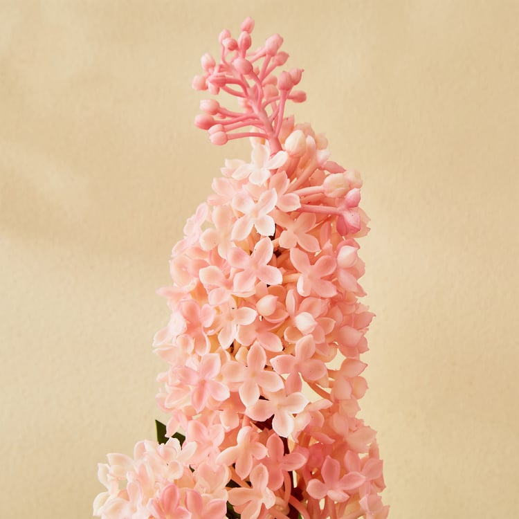 Fiesta Flurry Fabric Artificial Lilac Flower Stick - 70cm
