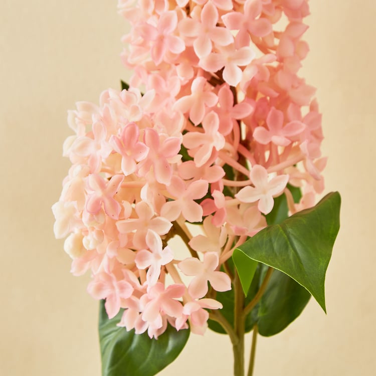 Fiesta Flurry Fabric Artificial Lilac Flower Stick - 70cm