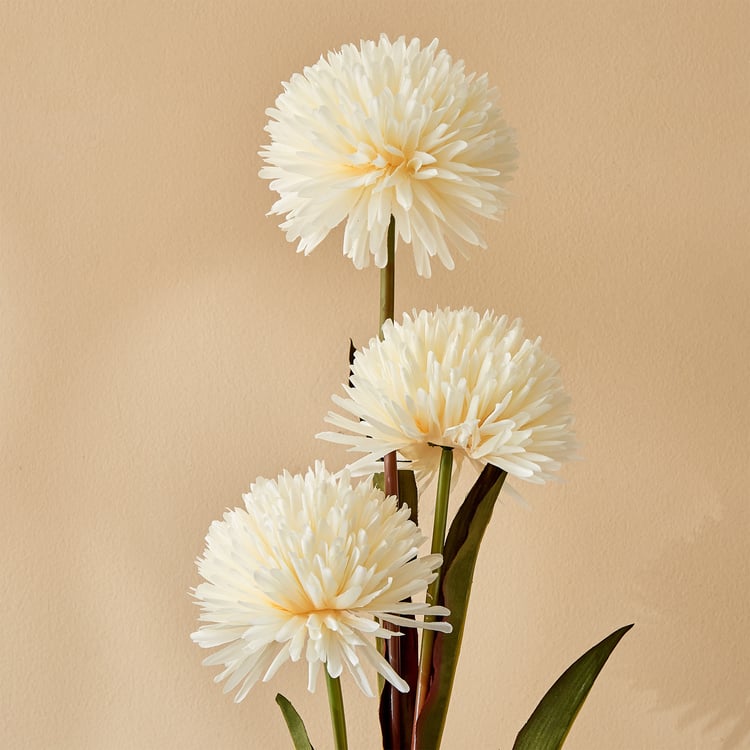 Fiesta Flurry Artificial Chrysanthemum Flower Stick - 110cm