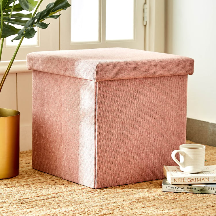 Sanderson Foldable Ottoman with Storage