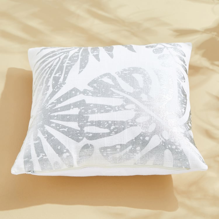 Celestial Set of 2 Foil Print Cushion Covers - 40x40cm