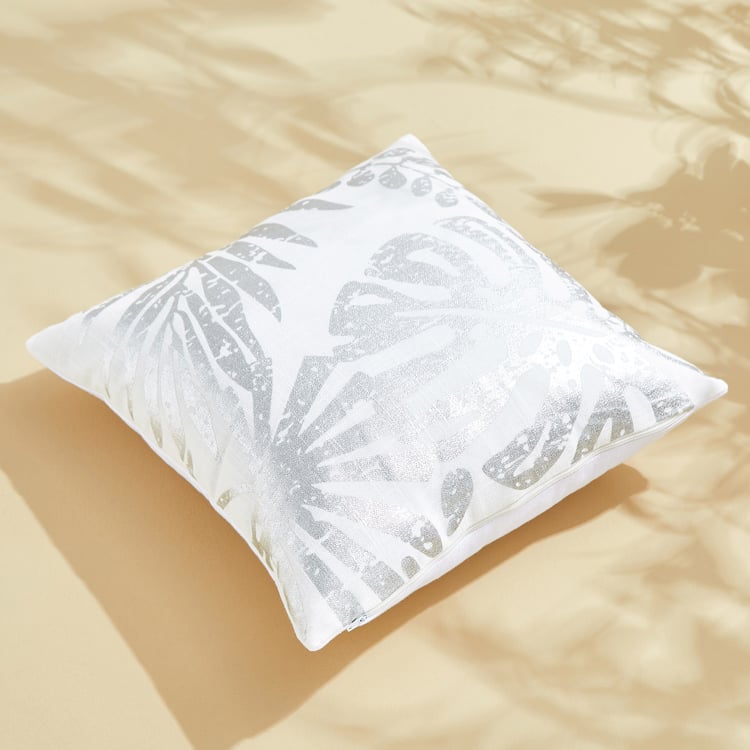 Celestial Set of 2 Foil Print Cushion Covers - 40x40cm