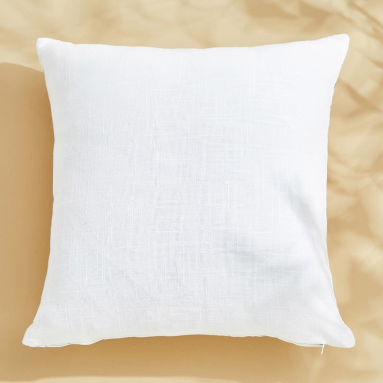 Celestial Set of 2 Foil Print Cushion Covers - 40x40cm