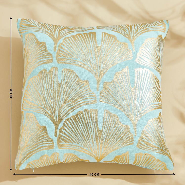 Celestial Set of 2 Foil Print Cushion Covers - 40x40cm