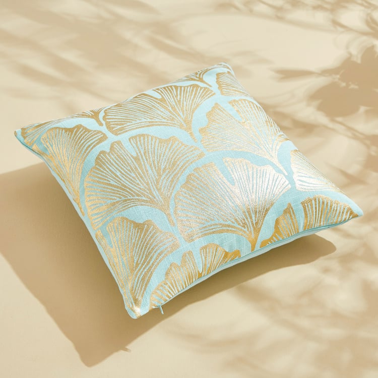 Celestial Set of 2 Foil Print Cushion Covers - 40x40cm