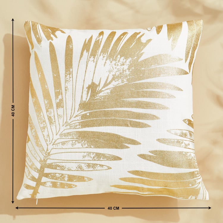 Celestial Set of 2 Foil Print Cushion Covers - 40x40cm