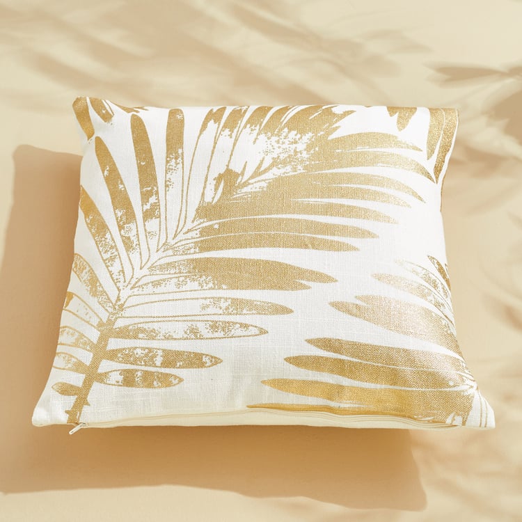 Celestial Set of 2 Foil Print Cushion Covers - 40x40cm