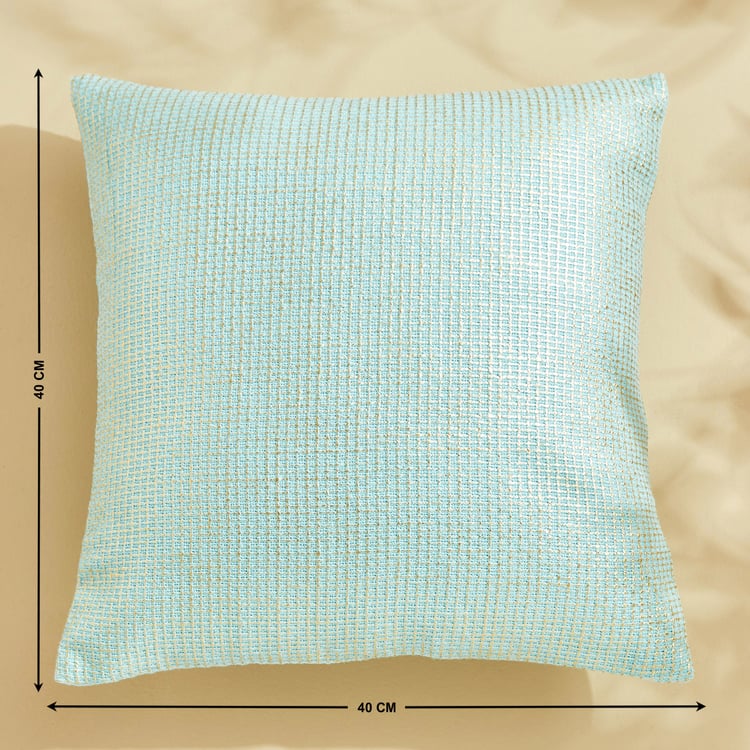 Celestial Set of 2 Foil Print Cushion Covers - 40x40cm