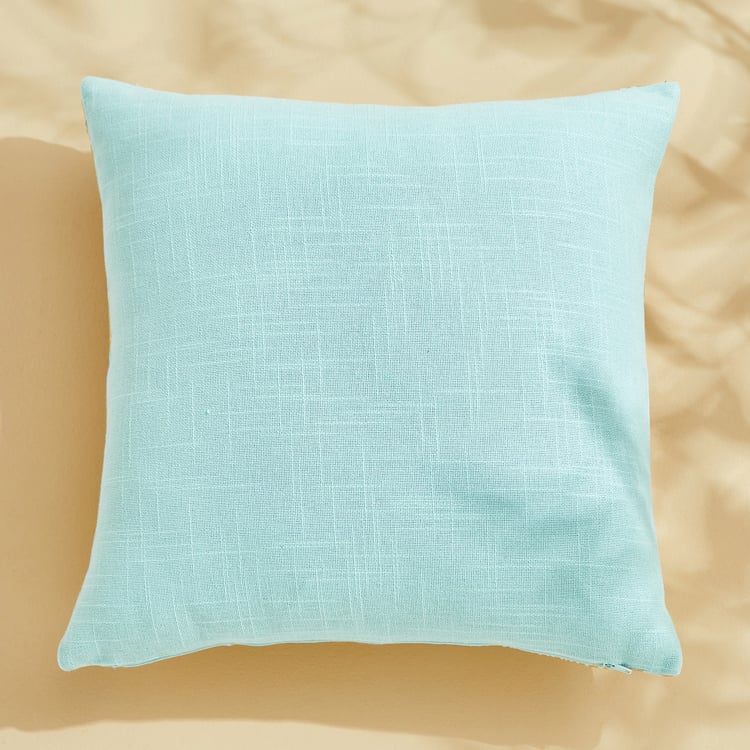 Celestial Set of 2 Foil Print Cushion Covers - 40x40cm