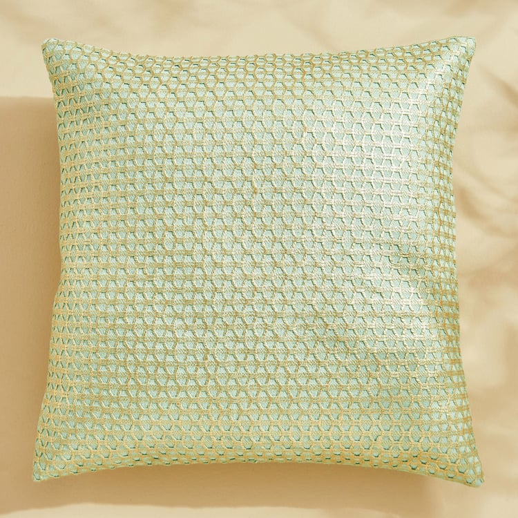 Celestial Set of 2 Foil Print Cushion Covers - 40x40cm
