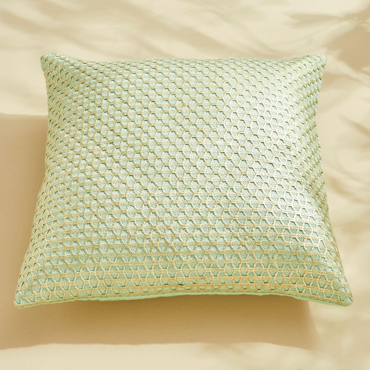 Celestial Set of 2 Foil Print Cushion Covers - 40x40cm
