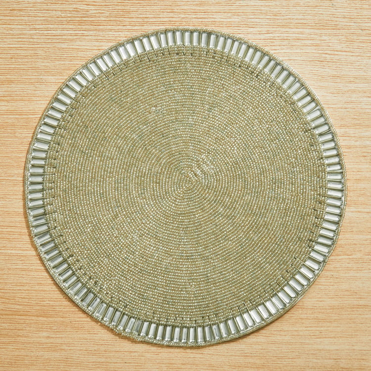 Drake Harvey Beaded Placemat