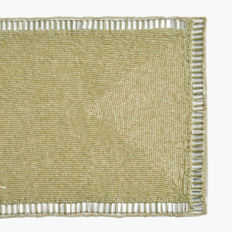 Drake Harvey Beaded Table Runner