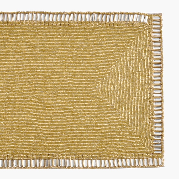 Drake Harvey Beaded Table Runner