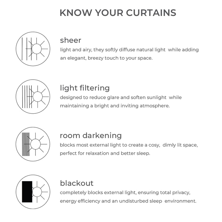 Saddle Husk Set of 2 Printed Light-Filtering Door Curtains