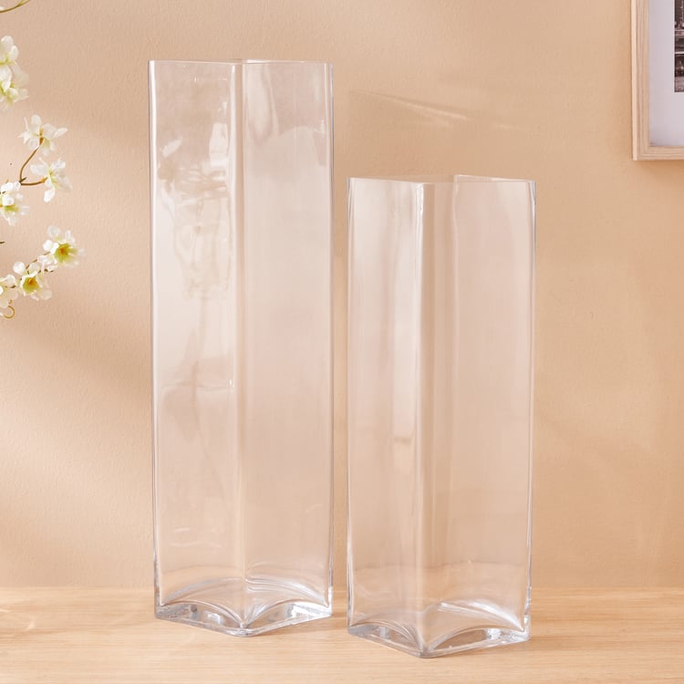 Festoon Chic Glass Vase - Large