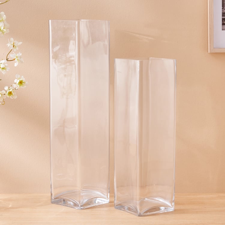 Festoon Chic Glass Vase - Small