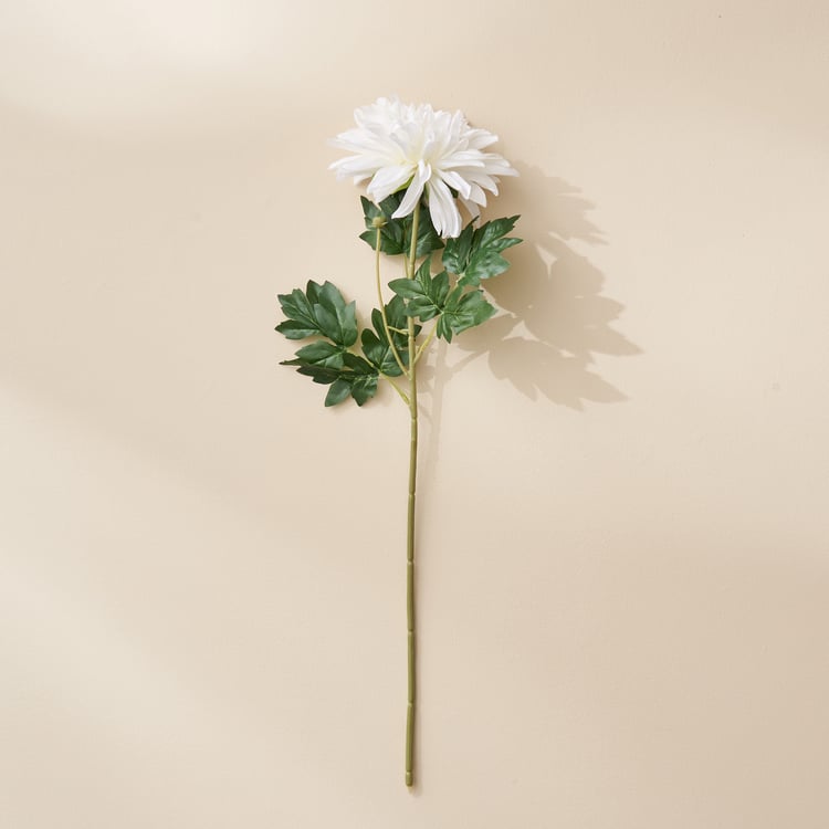 Festoon Blush Artificial Dahlia Flower Stick - 65cm