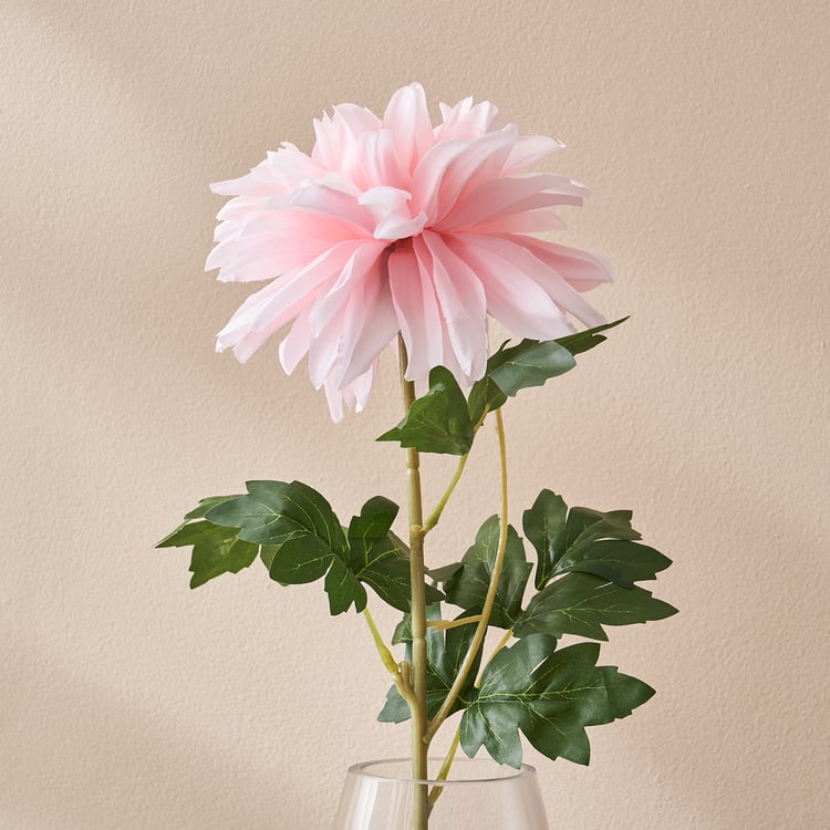 Festoon Shelly Artificial Dahlia Flower Stick - 65cm