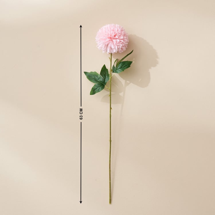 Festoon Shelly Artificial Chrysanthemum Flower Stick - 63cm