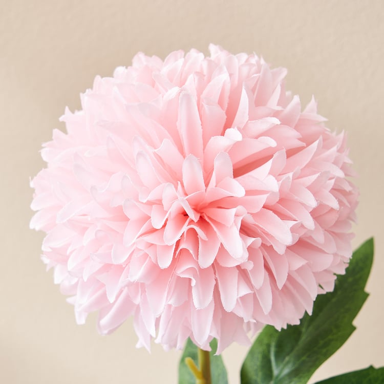 Festoon Shelly Artificial Chrysanthemum Flower Stick - 63cm