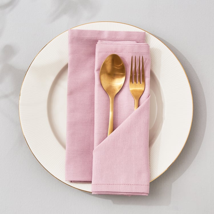 Drake Crane Set of 2 Cotton Napkins - 45x45cm