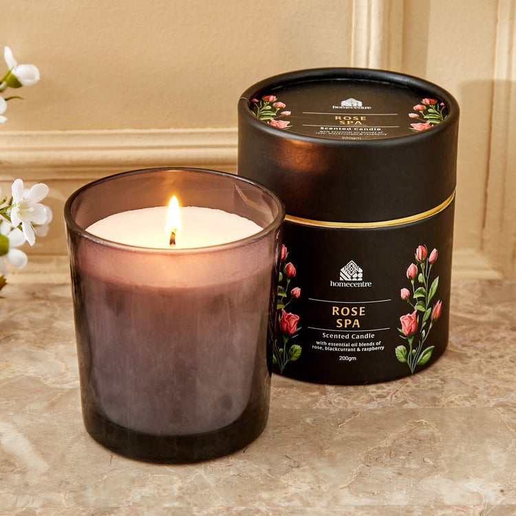 Enchanted Rose Spa Scented Jar Candle