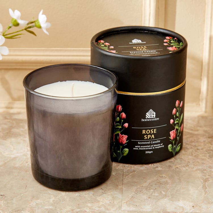 Enchanted Rose Spa Scented Jar Candle