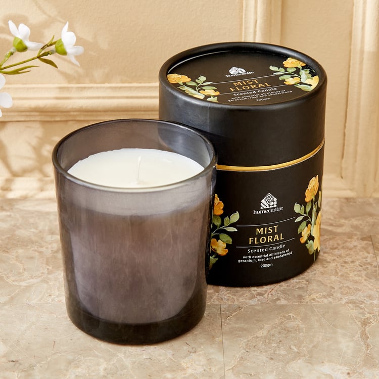 Enchanted Mist Floral Scented Jar Candle - 200g